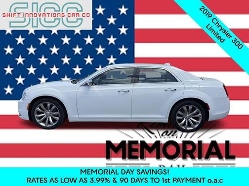 Bright White Clearcoat 2019 Chrysler 300 Limited