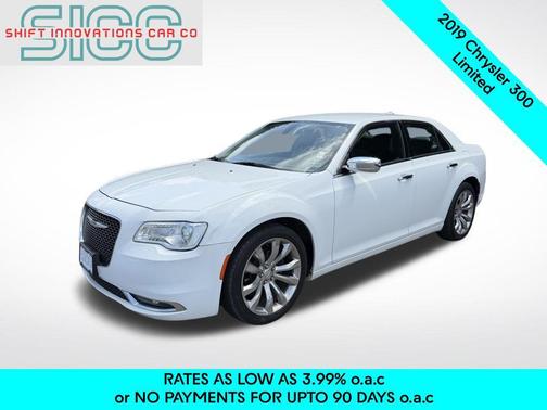 Bright White Clearcoat 2019 Chrysler 300 Limited