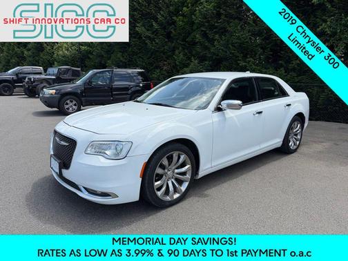 Bright White Clearcoat 2019 Chrysler 300 Limited