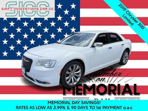 Bright White Clearcoat 2019 Chrysler 300 Limited