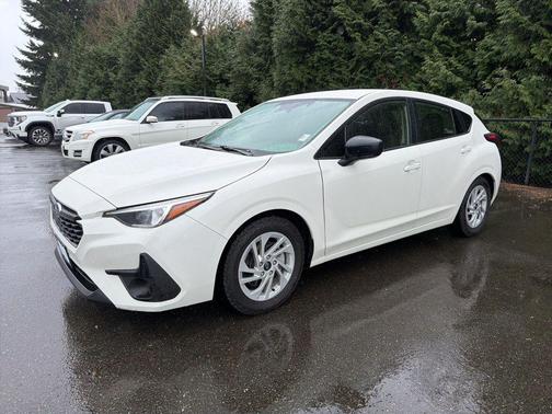 Crystal White Pearl 2024 Subaru Impreza Base