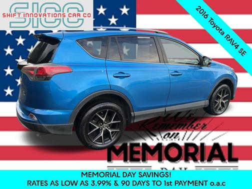 Electric Storm Blue 2016 Toyota RAV4 SE