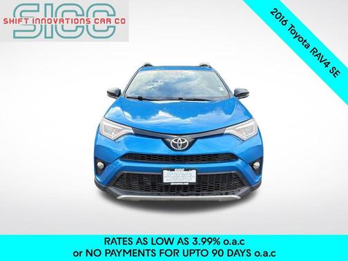 Electric Storm Blue 2016 Toyota RAV4 SE