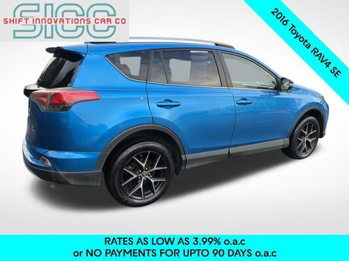 Electric Storm Blue 2016 Toyota RAV4 SE