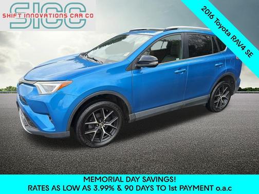 Electric Storm Blue 2016 Toyota RAV4 SE