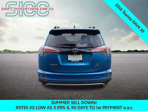 Electric Storm Blue 2016 Toyota RAV4 SE