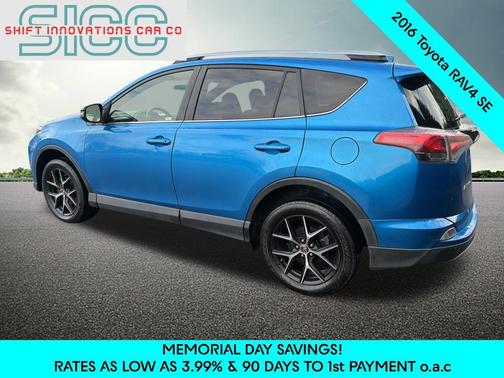 Electric Storm Blue 2016 Toyota RAV4 SE