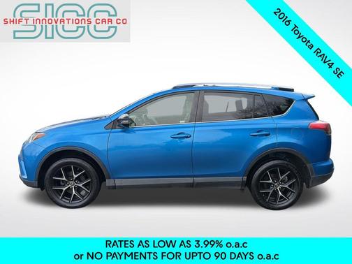 Electric Storm Blue 2016 Toyota RAV4 SE