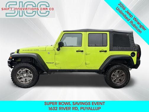 2016 Jeep Wrangler Unlimited Rubicon