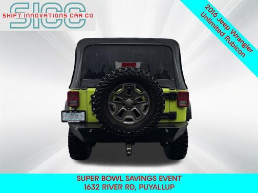 2016 Jeep Wrangler Unlimited Rubicon