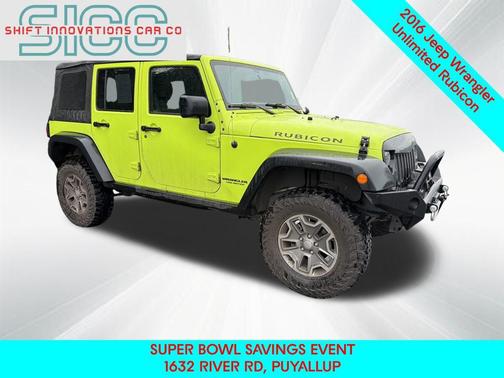 2016 Jeep Wrangler Unlimited Rubicon