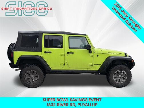 2016 Jeep Wrangler Unlimited Rubicon