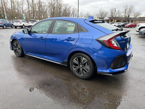 Aegean Blue Metallic 2018 Honda Civic Sport