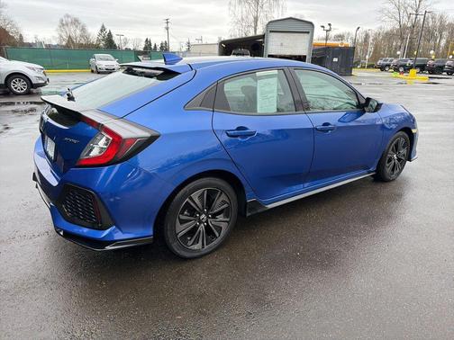 Aegean Blue Metallic 2018 Honda Civic Sport