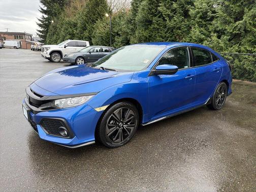 Aegean Blue Metallic 2018 Honda Civic Sport