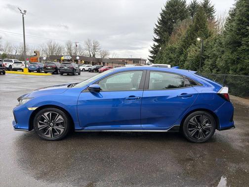 Aegean Blue Metallic 2018 Honda Civic Sport
