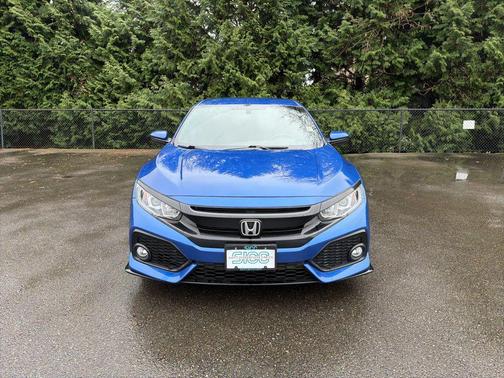 Aegean Blue Metallic 2018 Honda Civic Sport