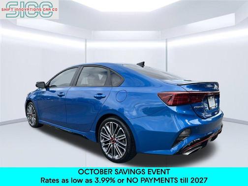 Sporty Blue 2022 Kia Forte GT