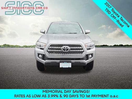 Silver Sky Metallic 2017 Toyota Tacoma TRD Off Road