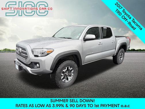 Silver Sky Metallic 2017 Toyota Tacoma TRD Off Road