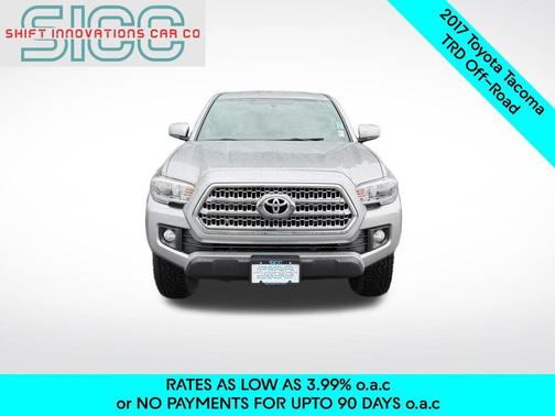 Silver Sky Metallic 2017 Toyota Tacoma TRD Off Road