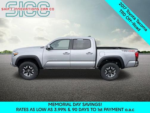 Silver Sky Metallic 2017 Toyota Tacoma TRD Off Road