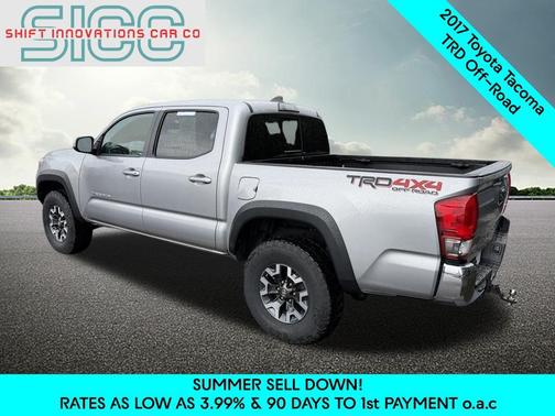 Silver Sky Metallic 2017 Toyota Tacoma TRD Off Road
