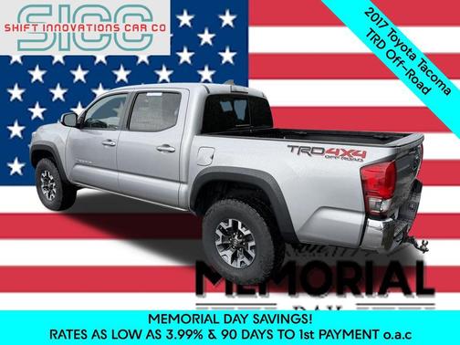 Silver Sky Metallic 2017 Toyota Tacoma TRD Off Road