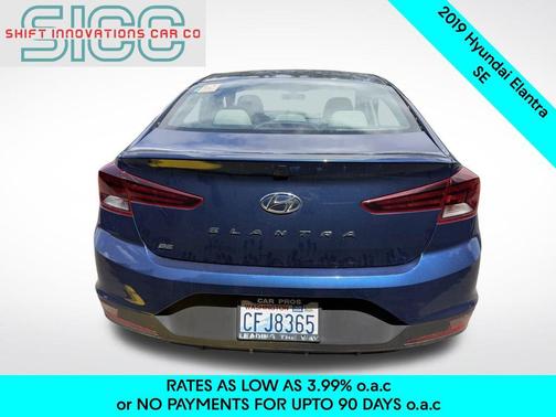 Lakeside Blue 2019 Hyundai ELANTRA SE
