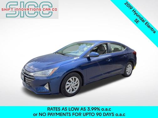 Lakeside Blue 2019 Hyundai ELANTRA SE