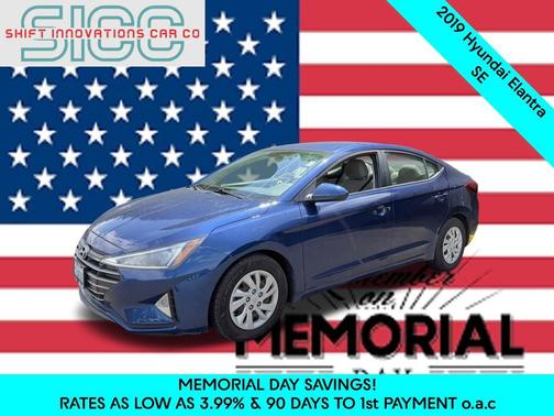 Lakeside Blue 2019 Hyundai ELANTRA SE