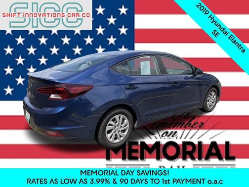 Lakeside Blue 2019 Hyundai ELANTRA SE