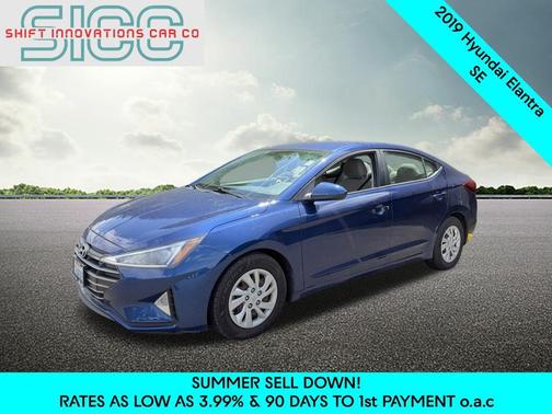 Lakeside Blue 2019 Hyundai ELANTRA SE