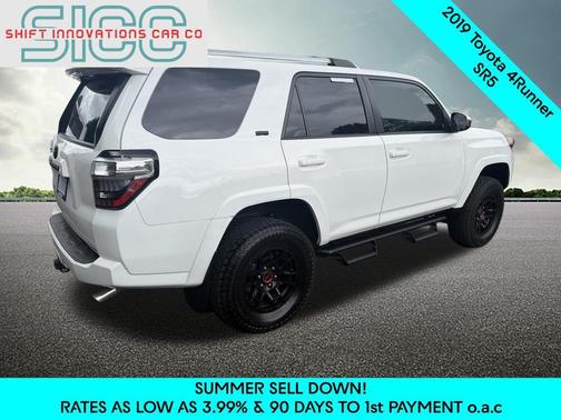 Super White 2019 Toyota 4Runner SR5