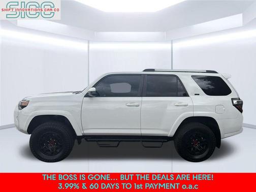 Super White 2019 Toyota 4Runner SR5