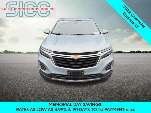 Seaglass Blue Metallic 2022 Chevrolet Equinox 1LT