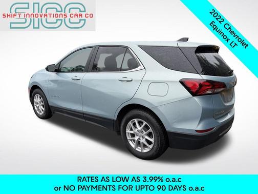Seaglass Blue Metallic 2022 Chevrolet Equinox 1LT