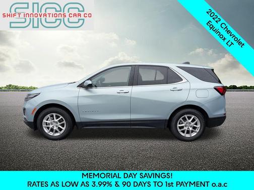 Seaglass Blue Metallic 2022 Chevrolet Equinox 1LT