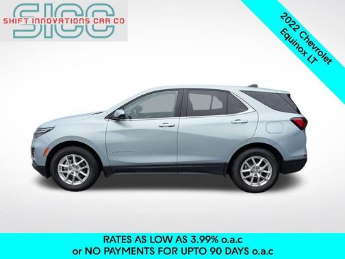 Seaglass Blue Metallic 2022 Chevrolet Equinox 1LT