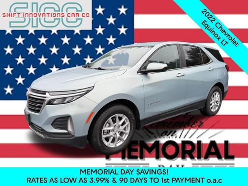 Seaglass Blue Metallic 2022 Chevrolet Equinox 1LT