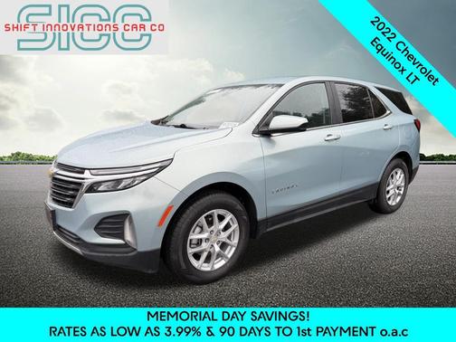 Seaglass Blue Metallic 2022 Chevrolet Equinox 1LT