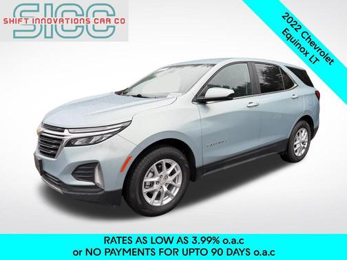 Seaglass Blue Metallic 2022 Chevrolet Equinox 1LT