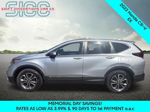 Silver 2022 Honda CR-V AWD EX