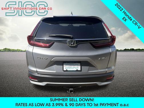 Silver 2022 Honda CR-V AWD EX