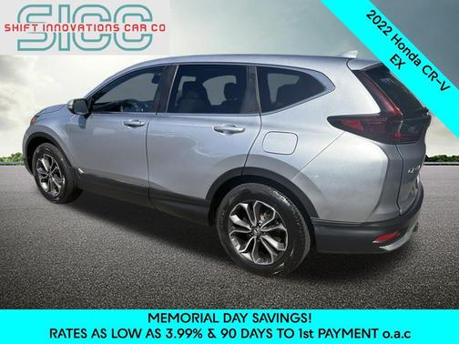 Silver 2022 Honda CR-V AWD EX