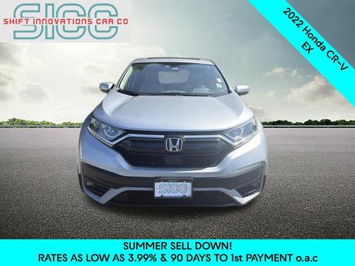 Silver 2022 Honda CR-V AWD EX