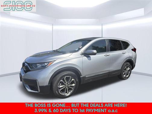 Silver 2022 Honda CR-V AWD EX