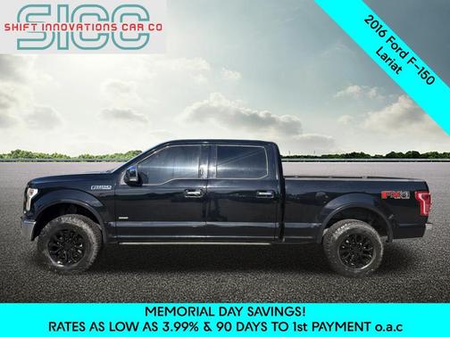 Shadow Black 2016 Ford F-150 Lariat