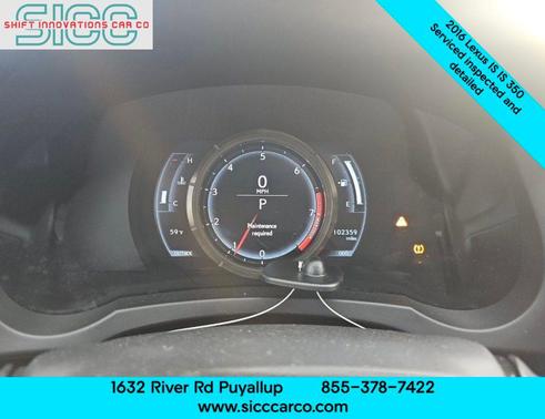 2016 Lexus IS 350 Base