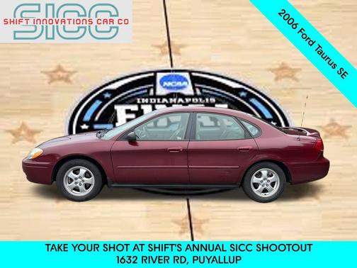Merlot Clearcoat Metallic 2006 Ford Taurus SE